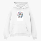 Толстовка худи оверсайз