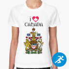 Женская спортивная футболка