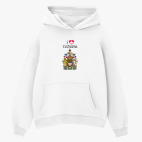 Толстовка худи оверсайз