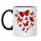 Кружка двухцветная