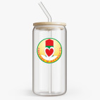 Банка с бамбуковой крышкой