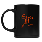 Кружка цветная UV-DTF