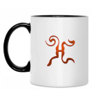 Кружка двухцветная