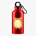 Металлическая бутылка 400 мл UV-DTF