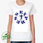 Женская футболка органик