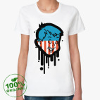 Женская футболка органик