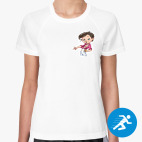 Женская спортивная футболка