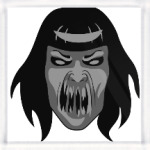 Одержимая демоном девушка