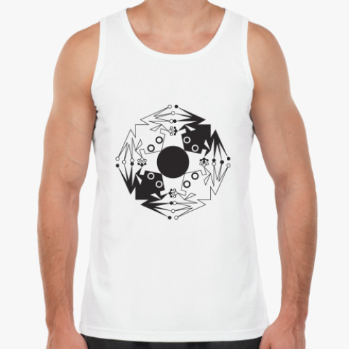 Майка с принтом Лягушки