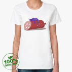 Женская футболка органик