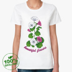 Женская футболка органик