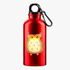 Металлическая бутылка 400 мл UV-DTF