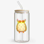 Банка с бамбуковой крышкой