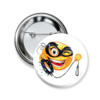 Значок 50 мм Смайл