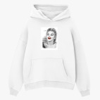 Толстовка худи оверсайз