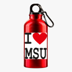 Металлическая бутылка 400 мл UV-DTF