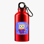 Металлическая бутылка 400 мл UV-DTF