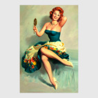 Постер 20 х 30 см Отражение радует