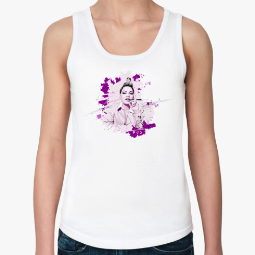 Женская майка с принтом Pink