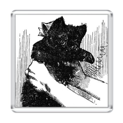 Магнит с принтом  'Котёнок Китти'