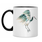 Кружка двухцветная