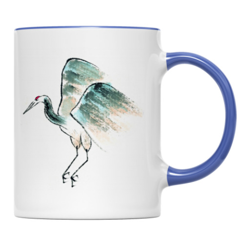 Кружка с принтом Птица