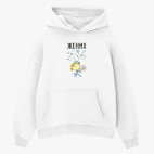 Толстовка худи оверсайз