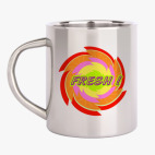 Кружка металлическая