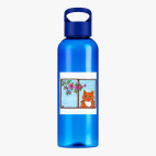 Прозрачная спортивная бутылка