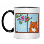 Кружка двухцветная