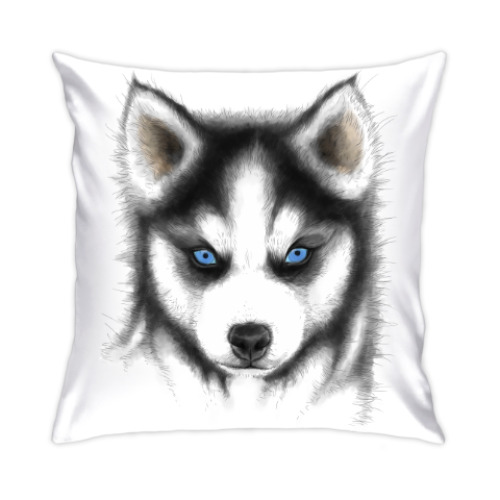 Подушка Сибирский хаски Siberian husky