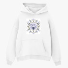 Толстовка худи оверсайз