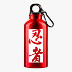 Металлическая бутылка 400 мл UV-DTF