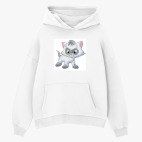 Толстовка худи оверсайз