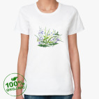 Женская футболка органик
