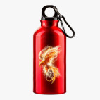 Металлическая бутылка 400 мл UV-DTF