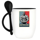 Кружка с ложкой