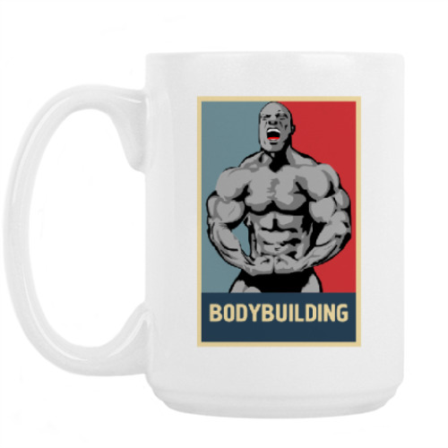 Кружка с принтом Bodybuilding