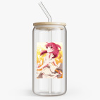 Банка с бамбуковой крышкой