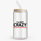 Банка с бамбуковой крышкой