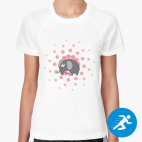 Женская спортивная футболка