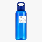 Прозрачная спортивная бутылка