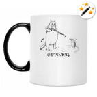 Кружка-хамелеон