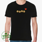 Мужская футболка органик