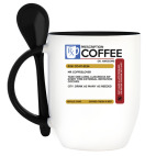 Кружка с ложкой