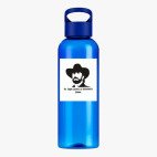 Прозрачная спортивная бутылка