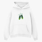 Толстовка худи оверсайз