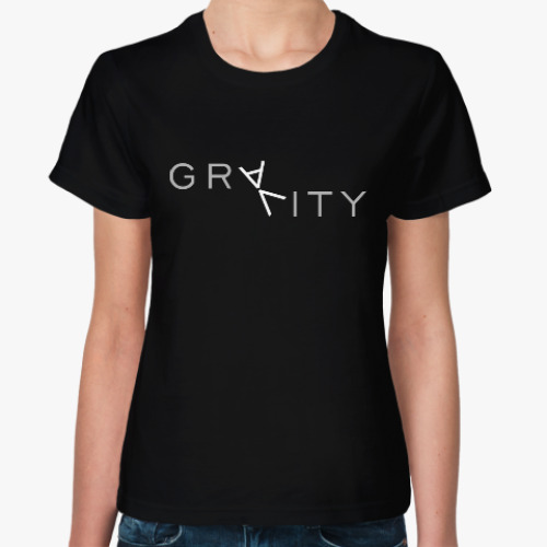 Женская футболка Gravity
