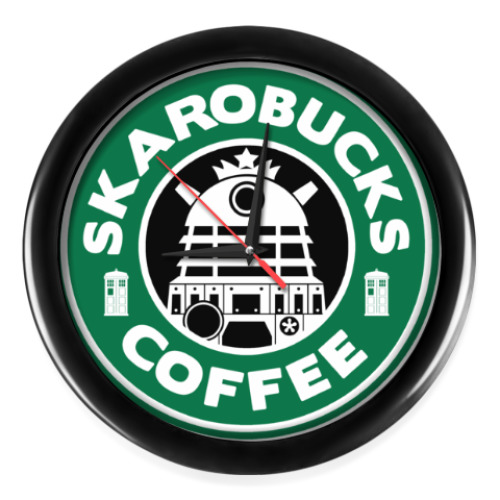 Настенные часы Skaro Coffee DOCTOR WHO Dalek