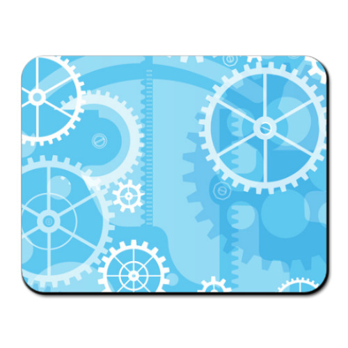 Коврик для мыши с принтом механизм